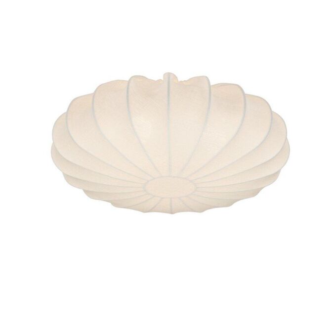 Loftslampe i offwhite hør - plafond