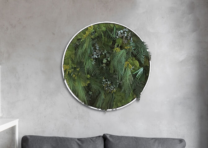 Rundt billede mix jungle - Image 3