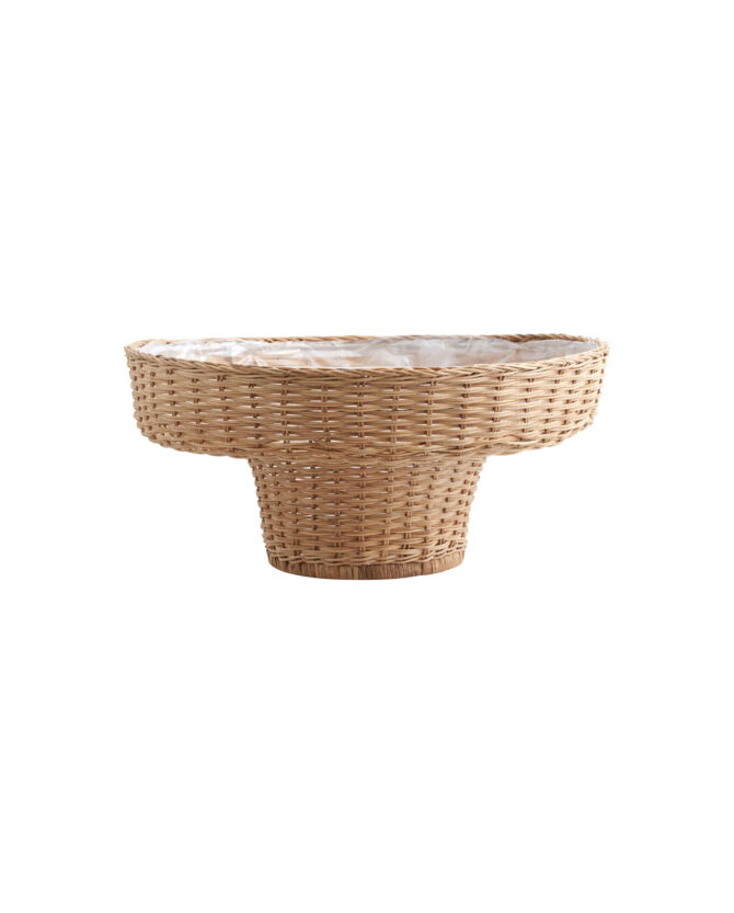 Urtepotte skjule Aurie i rattan- lav