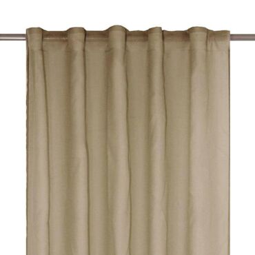 Gardin i beige farve - Trimy - 2X140X300