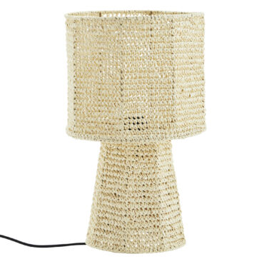 Bordlampe af papirreb - fra Madame Stoltz