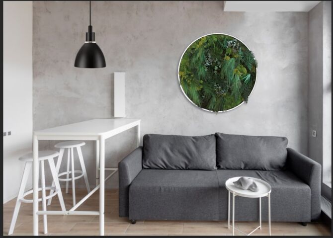 Rundt billede mix jungle - Image 6