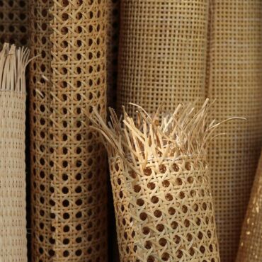 Fransk flet/rattan/rørflet -B2B / Erhverv - hele ruller