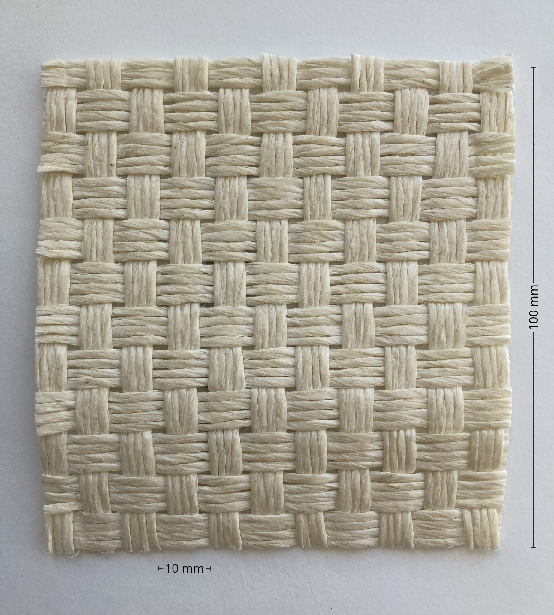 Paper Weave - vævet papir - Offwhite - Billede 2